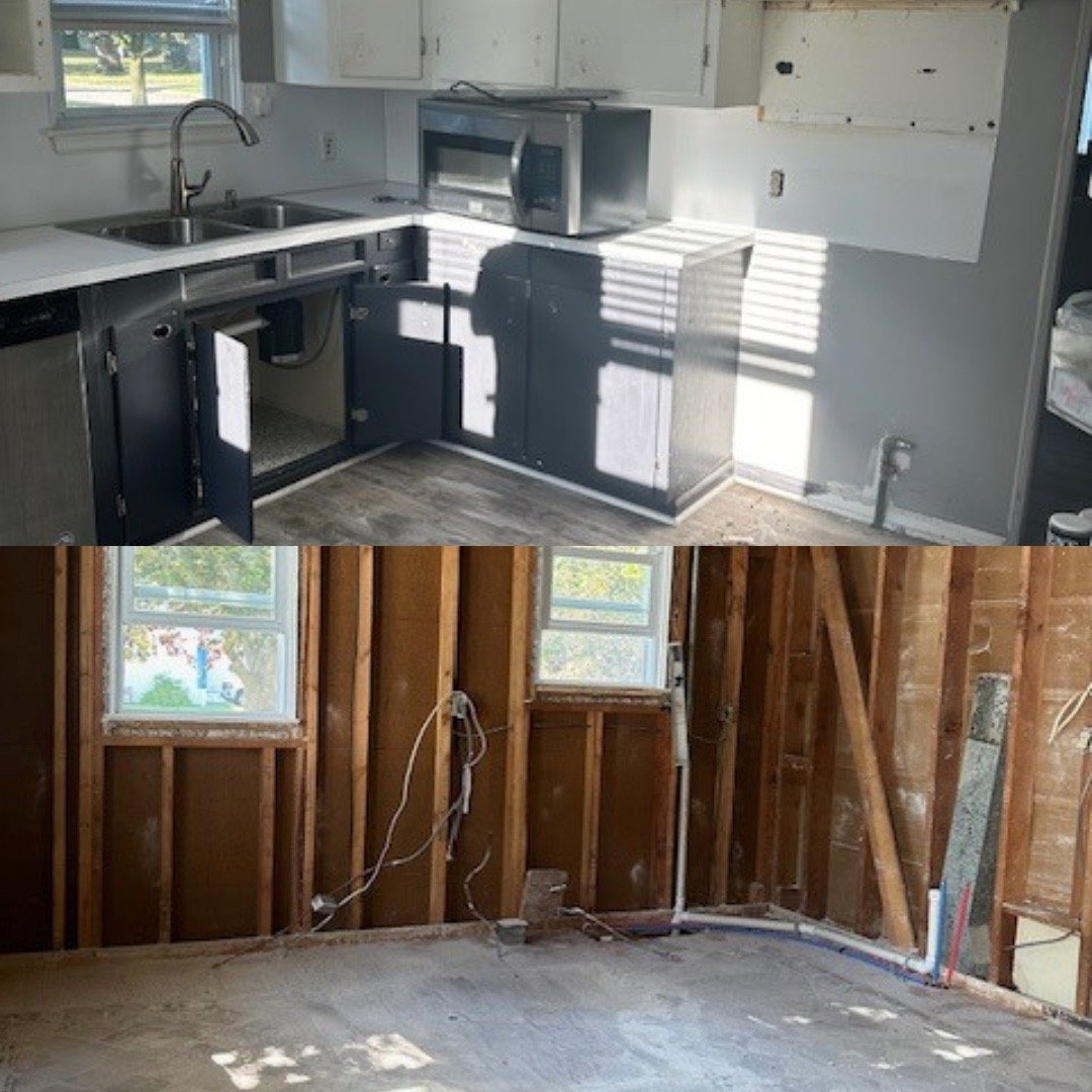 Kitchen demolition